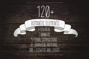 120 Romantic Elements: A Comprehensive Design Toolkit for Personalized Cards and Invitations