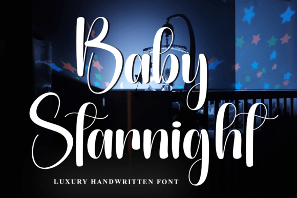 Baby Starnight: A Luxurious Touch for Creative Typography