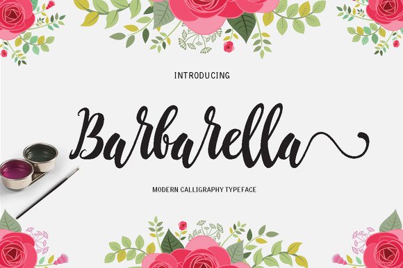Barbarella: A Charming Script Font for Creative Designs