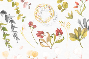 Greenery Watercolor Eucalyptus 2: Your Botanical Design Companion for Real Projects