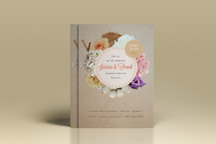 Premium Rustic Rose Wedding Invite: A Unique Blend of Elegance and Natural Charm