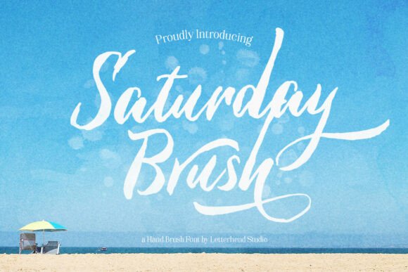 Saturday Brush Script: Capturing Weekend Vibes in Lettering Design