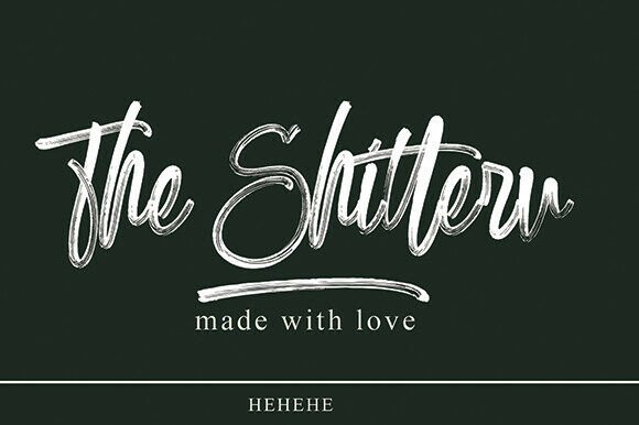 The Shitteru: A Refined Script Font for Modern Design