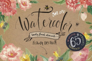 Unlocking Creativity with the Watercolor Flower DIY Pack: A Must-Have for Designers and Entrepreneurs
