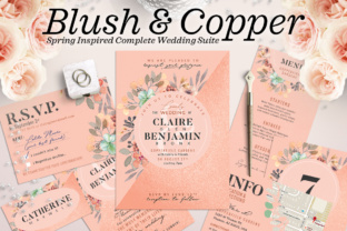 Wedding Suite IX - Blush Copper: Timeless Elegance for Romantic Celebrations