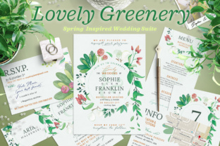 Wedding Suite X - Lovely Greenery I: A Timeless Rustic Design for Your Special Day