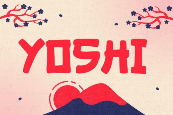 Yoshi: The Bold Typeface That Brings Ancient Japan to Your Designs